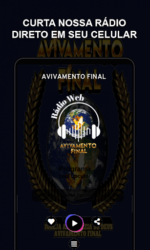 Android application Avivamento Final screenshort