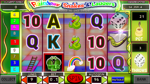 Snakes and Ladders: Slot Screen 2