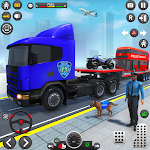 Cover Image of 下载 Police Tank Transport Car Game  APK