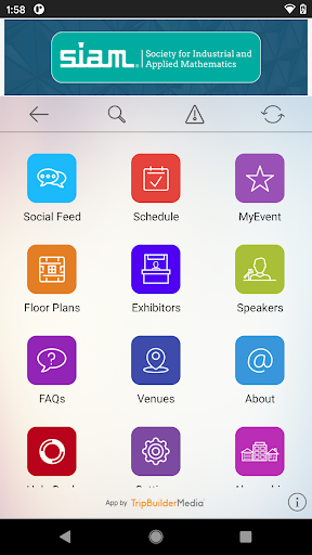 SIAM 2024 Conferences Screen 2