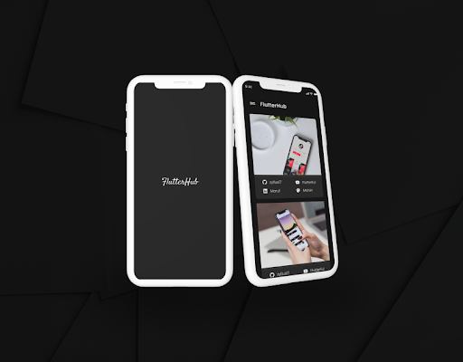 Android application FlutterHub screenshort