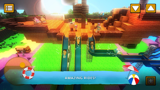 Water Park Craft GO: Waterslide Building Adventure Varies with device screenshots 1