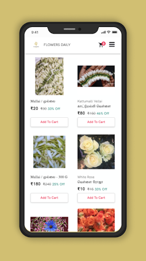 Flowers Daily Screen 2