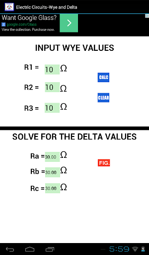 Wye and Delta Resistor