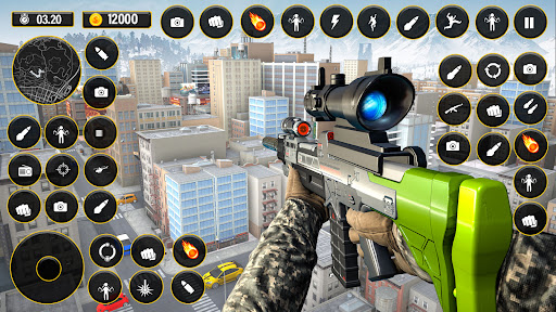 FPS Games Sniper Gun Shooting