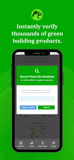 Green Badger LEED Automation Screen 3