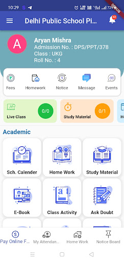 Delhi Public School Pirpainti Screen 2