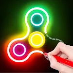 Cover Image of Download Draw Finger Spinner  APK