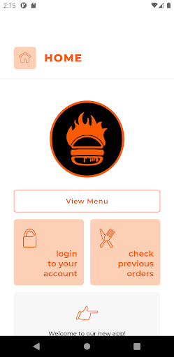 Android application Bombay Burger Kitchen screenshort
