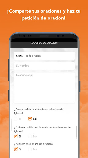 Android application Iglesia Templo Elias screenshort