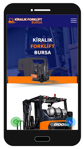 Android application Kiralık Forklift Bursa screenshort