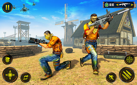 FPS Army Gun Shooting 3D Games apkpoly screenshots 15