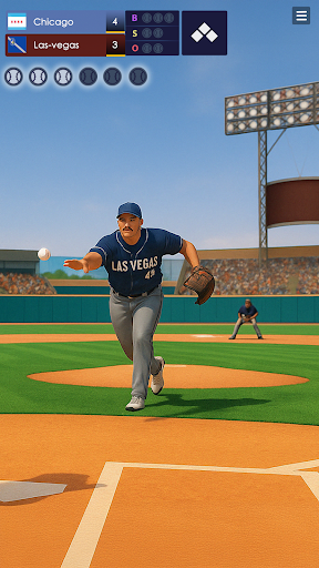 Baseball Super League: 3D Game screenshot 9
