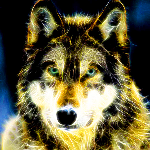 Neon Wolf Live Wallpaper 2.4 Icon