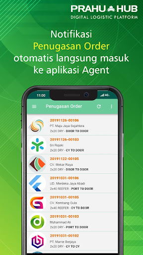Prahu-Hub Agent Screen 2