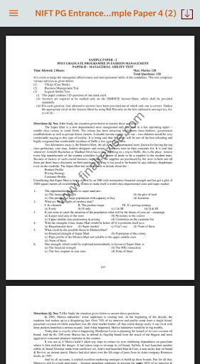 Design Entrance Exam App