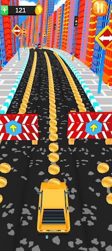 Android application Subway Car screenshort
