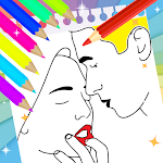 Cover Image of Download Valentine coloring book .0 APK