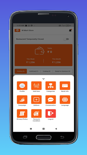 M Mart Store Screen 2
