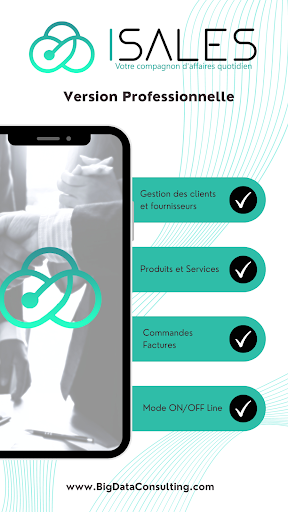 Android application iSales Pro screenshort
