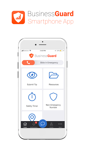 Android application BusinessGuard screenshort