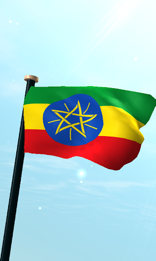 Android application Ethiopia Flag 3D Wallpaper screenshort