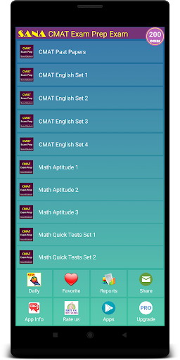 CMAT Exam Prep Screen 2