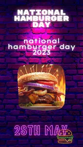 National hamburger day