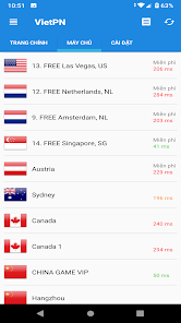 Captura 3 VIETPN - VPN cho Việt Nam android