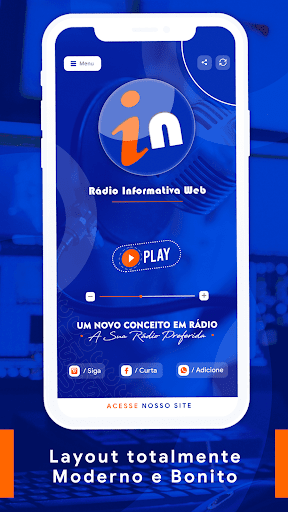 Rádio Informativa Web Screen 2