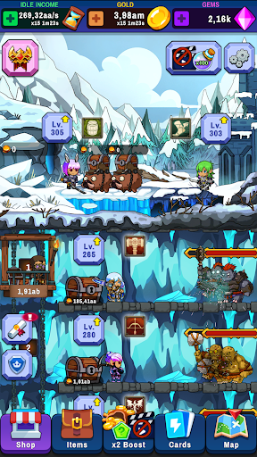 Idle Dungeon Tycoon - Simulation - games