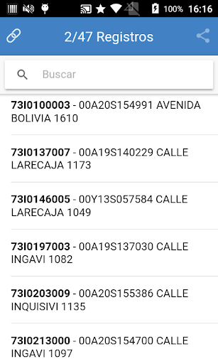 Android application Semubol Gabinete screenshort