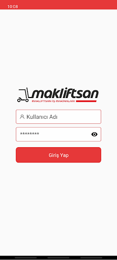 Android application Makliftsan Mobil Servis screenshort