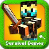 Survival City Pixel Block Mine FPS Pocket Edition icon