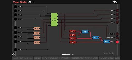 Android application Chip Simulator Circuit Digital screenshort