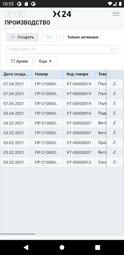 X24:ERP Screen 3