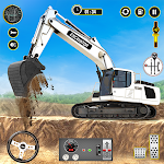 Cover Image of ダウンロード 重い掘削機シミュレーターゲーム  APK