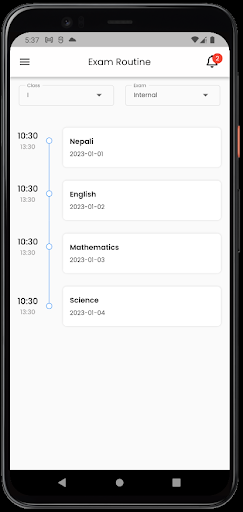 Edufinity Screen 2