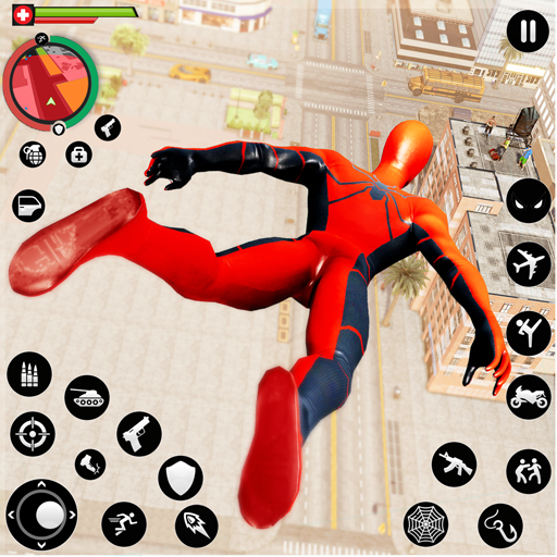 Spider Fight: Super Hero Game logo