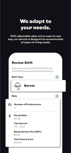 Qwick for Business Screen 3
