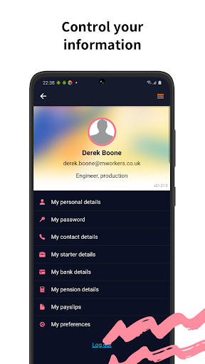 Moonworkers for employees Screen 2