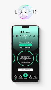 LUNAR APP ama tu ritmo Screenshot