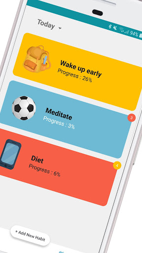Daily Habit Tracker – Add To D Screen 2