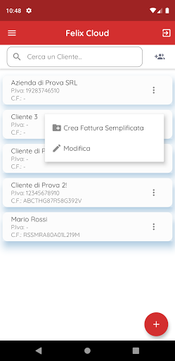 Felix Cloud - Vetrina Digitale Screen 3