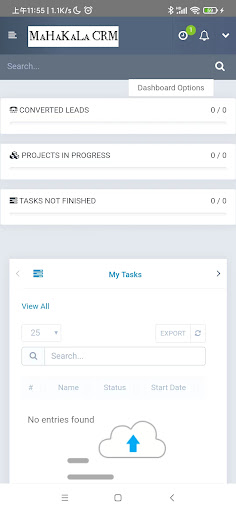 Android application MaHaKaLa CRM screenshort