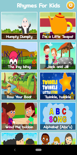 Android application Nursery Rhymes & Baby Songs screenshort