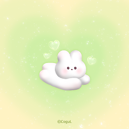 Icon image 카카오톡 테마 - 봄봄 3D 토끼