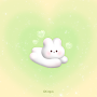 카카오톡 테마 - 봄봄 3D 토끼