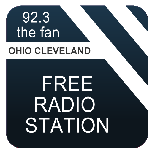 92.3 the fan free radio statio logo