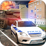 Police Attack Tank Shooting Game 3D 2017 icon